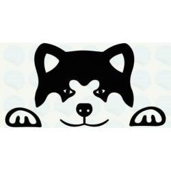 Akita Inu - auto sticker Uniquewinkel