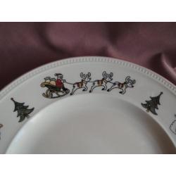 kerst Wedgewood Dinerbord Kerst Ø 27