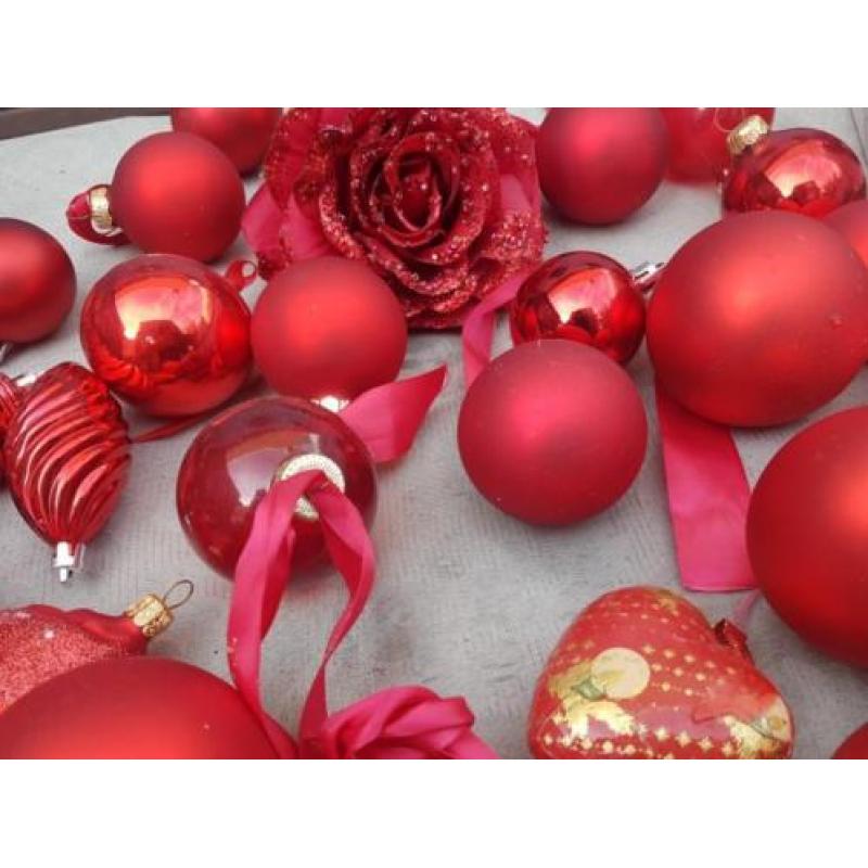 Kerstballen Rood | Kerst