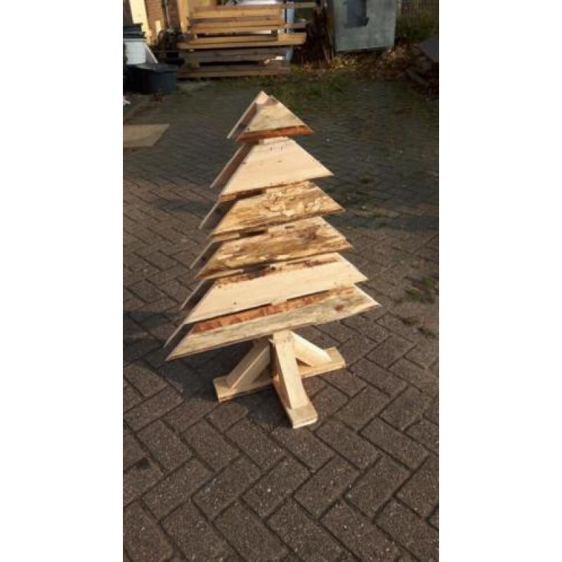 Natuurhouten kerstboom