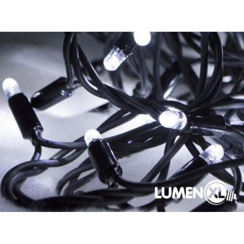 Luxe rubberen kerstverlichting - 10 meter met 100 LEDs