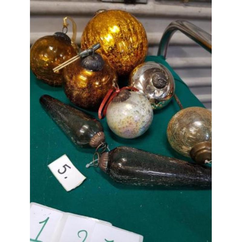 Kerstballen, groot, decoratie ballen, diverse, zie foto's