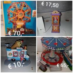 Lemax carnival kermis kerst kerstdorp