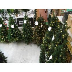 Kerstboom Led Groen 185 cm PVC (showmodel) kerst 173