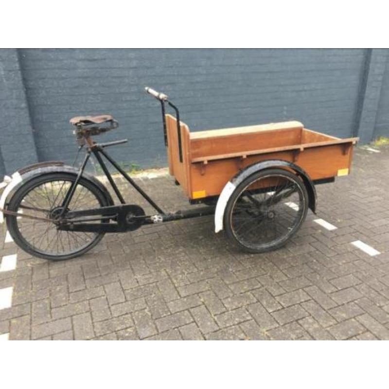 Echte oude bakfiets