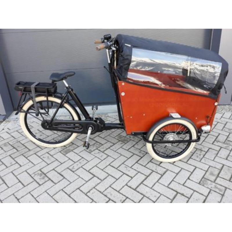 NIEUW Bakfiets-nl CargoTrike E wide 6 pers -ex demo-steps-