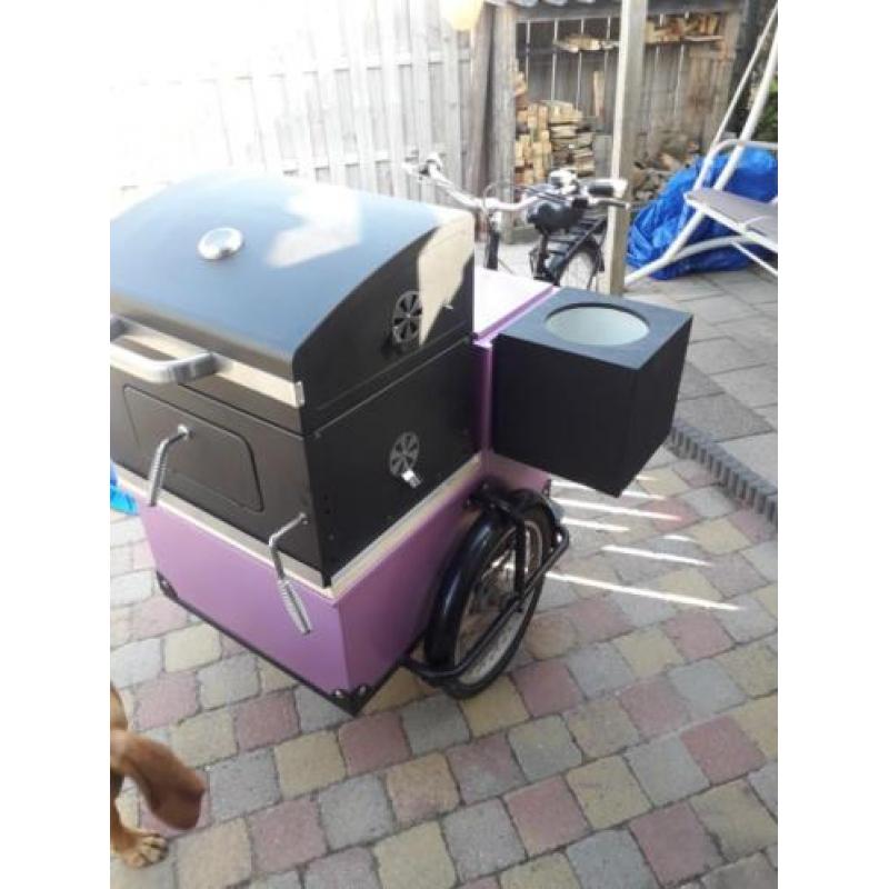 Bakfiets met bbq