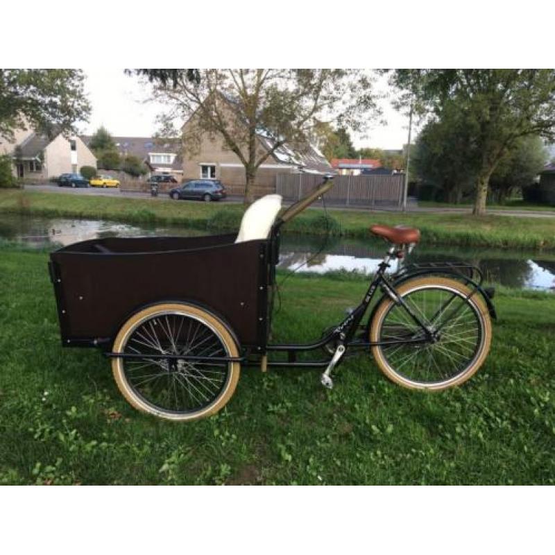 Troy deluxe bakfiets met 7 versnellingen