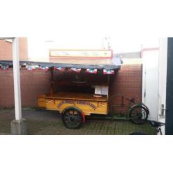 Bakfiets foodtruck vintage