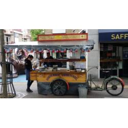 Bakfiets foodtruck vintage