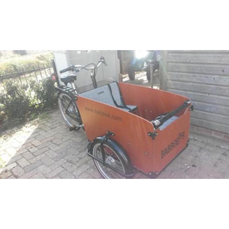 In nieuwstaat verkerende babboe big bakfiets