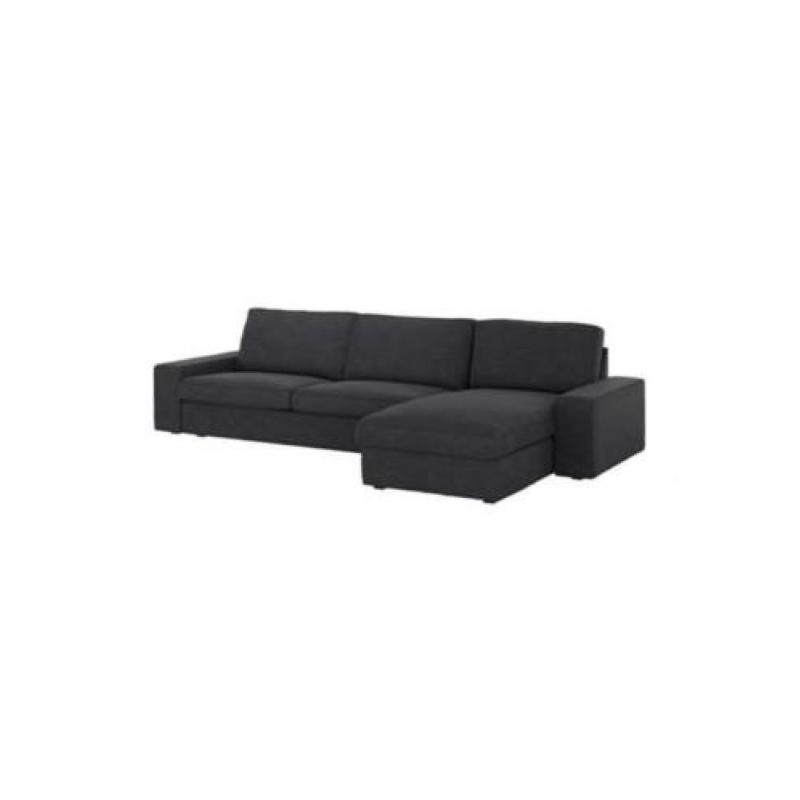 KIVIK 4-zitsbank,chaise longue. Hillared antraciet. Nieuw!