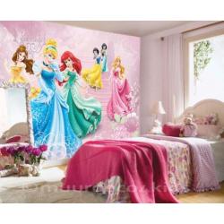 Disney Princess VLIES fotobehang Prinsessen * Muurdeco4kids