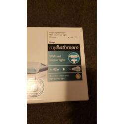 Philips badkamer muur lamp - myBathroom Chroom licht