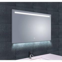 Ambi+ Condensvrije Spiegel 100X60 Cm Met Dimbare Led Verl...