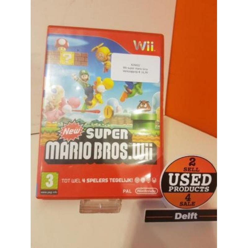 Wii super mario bros