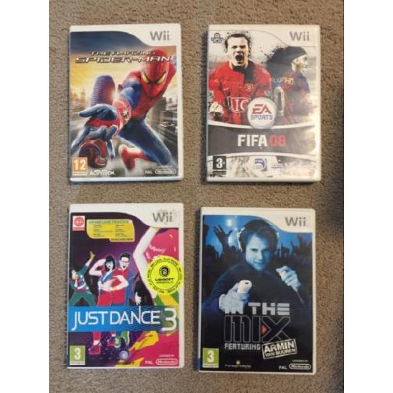 Wii games los te koop of in 1 koop