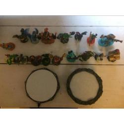 Skylanders spellen + poppetjes Wii